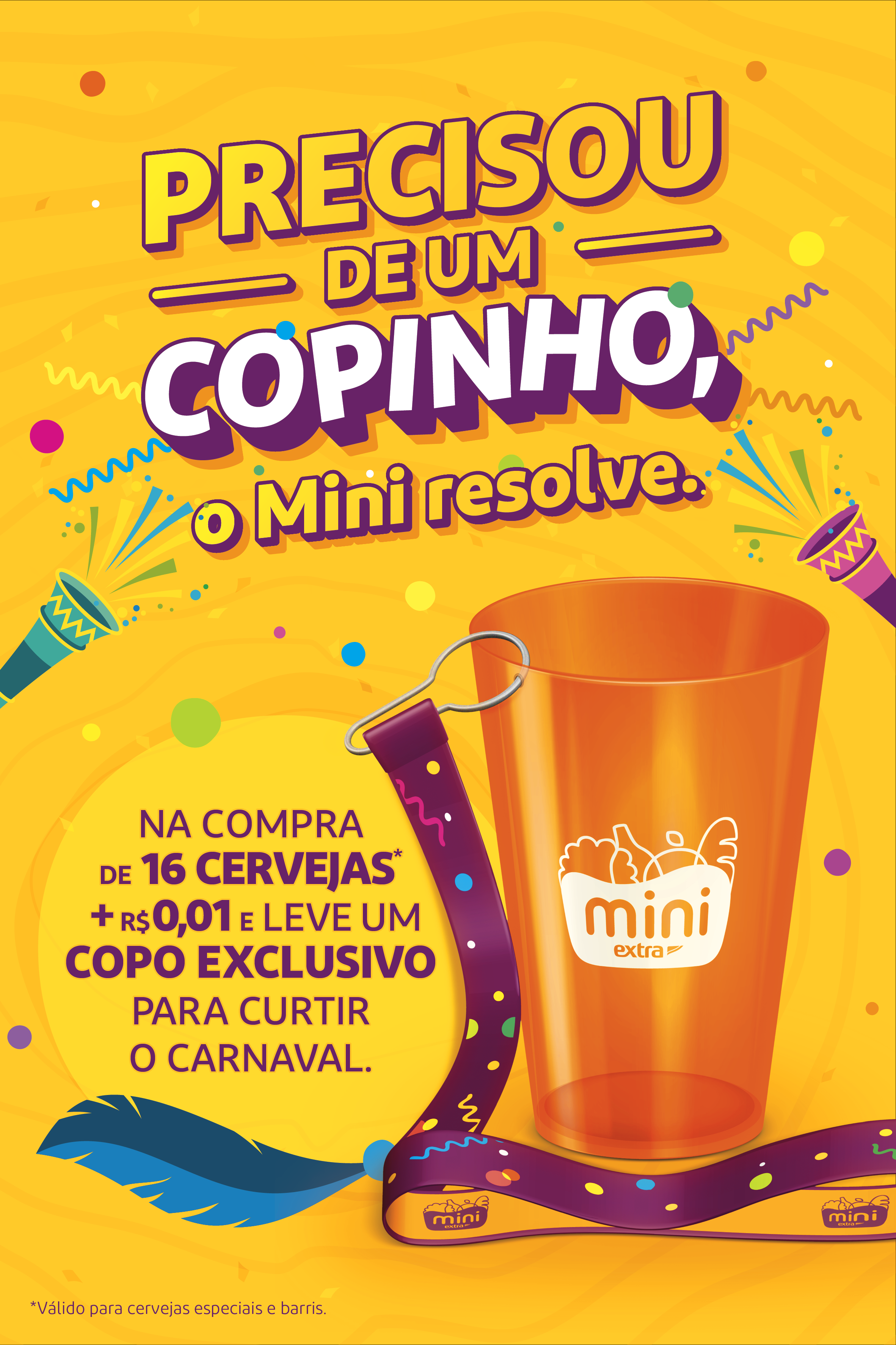Mini Extra Carnaval